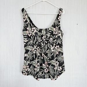 Wantdo Women's Tankini Top - Shale Flower Print - size 20W - NWT